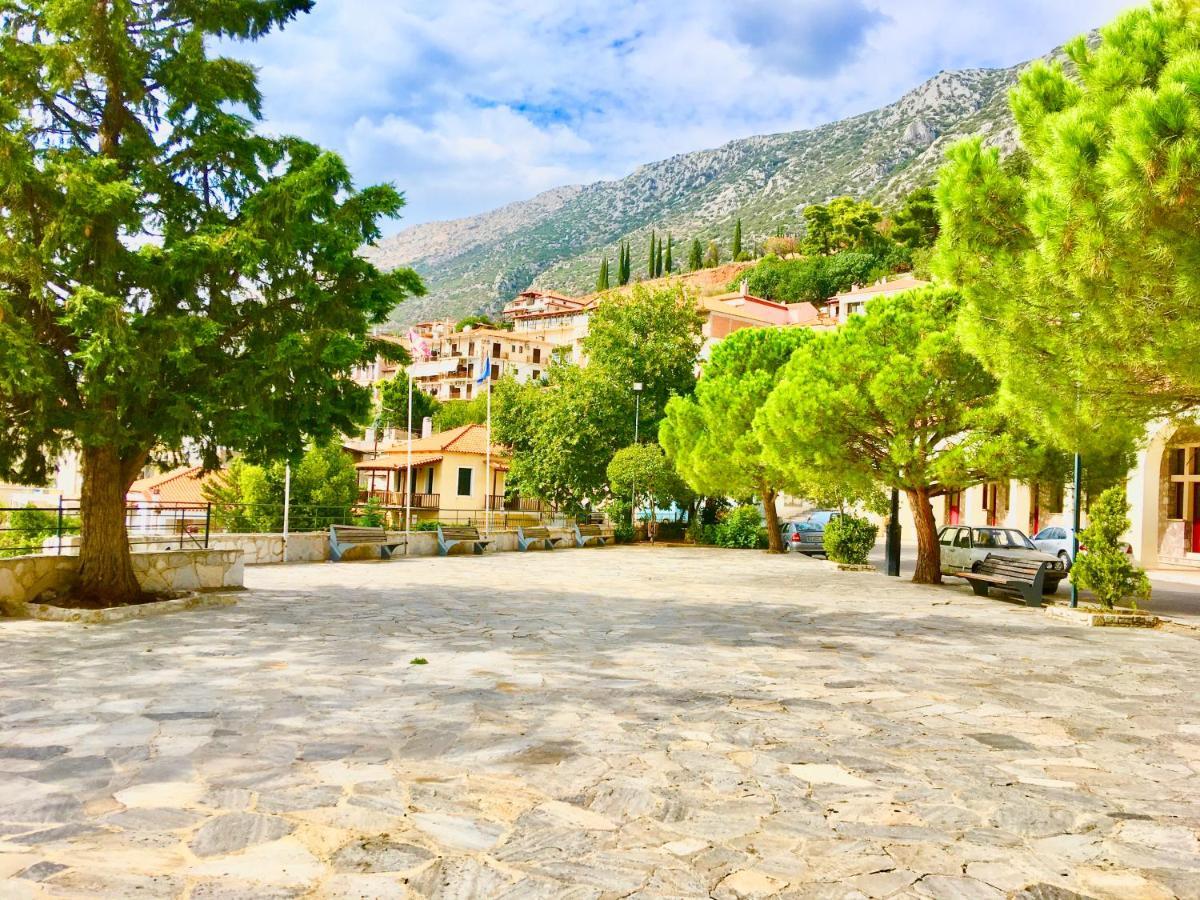 Delphi Celebrity V I P The Navel Of The Earth, Center-Delphi-Penthouse Galaxy&Sky Panoramic View, Harmony&Yoga Apartamento Exterior foto